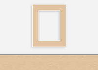 Custom Border Standard Mat 068: #CB517 (Berkshire Dune)