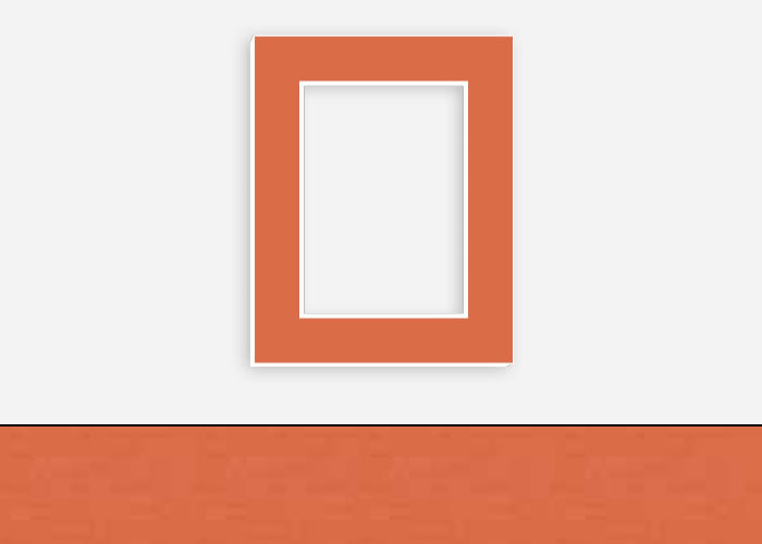 Custom Border Standard Mat 091: #CB700 (Berkshire Carnelian)