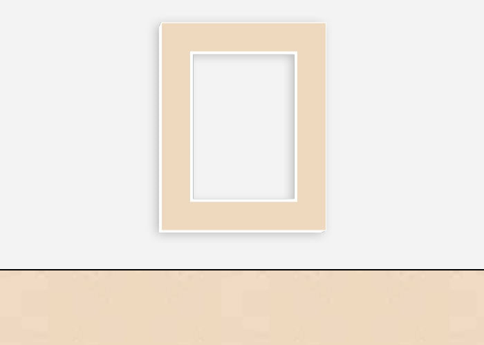 Custom Border Standard Mat 056: #CB797 (Berkshire Beach)