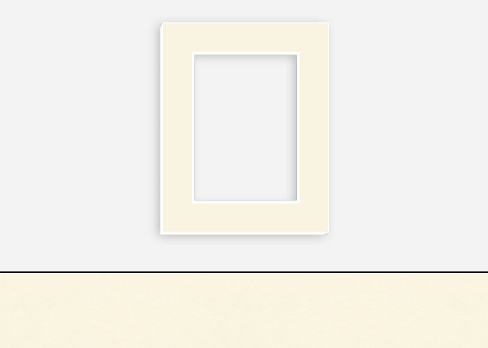 Custom Border Standard Mat 040: #CBX501 (Berkshire Papyrus)