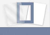 Standard Pkg 190: Acrylic, Foamboard, and Mat #CSRM1016 (Concord) with 2 inch Border