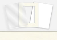 Standard Pkg 041: Glass, Foamboard, Mat #CSRM3403 (Dove) with 2 inch Border