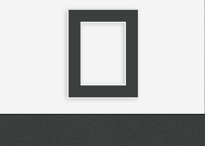 Custom Border Standard Mat 323: #CSRM3423 (Jet Black)