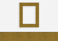 Custom Border Standard Mat 343: #PW1795 (Spun Gold)