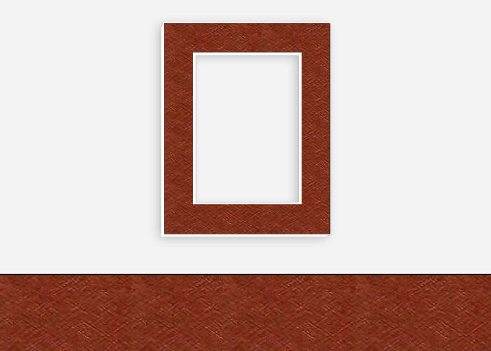 Custom Border Standard Mat 347: #PW1796 (Copper)