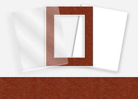 Standard Pkg 347: Glass, Foamboard, Mat #PW1796 (Copper) with 2 inch Border