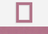 Custom Border Standard Mat 242: #PW5000 (Antique Rose)
