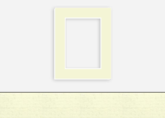 Custom Border Standard Mat 114: #PW5001 (Oatmeal)