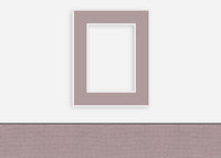Custom Border Standard Mat 241: #PW5010 (Soft Mauve)