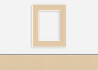 Custom Border Standard Mat 069: #PW5016 (Dark Almond)