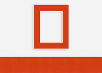 Custom Border Standard Mat 266: #PW5022 (Burnt Orange)