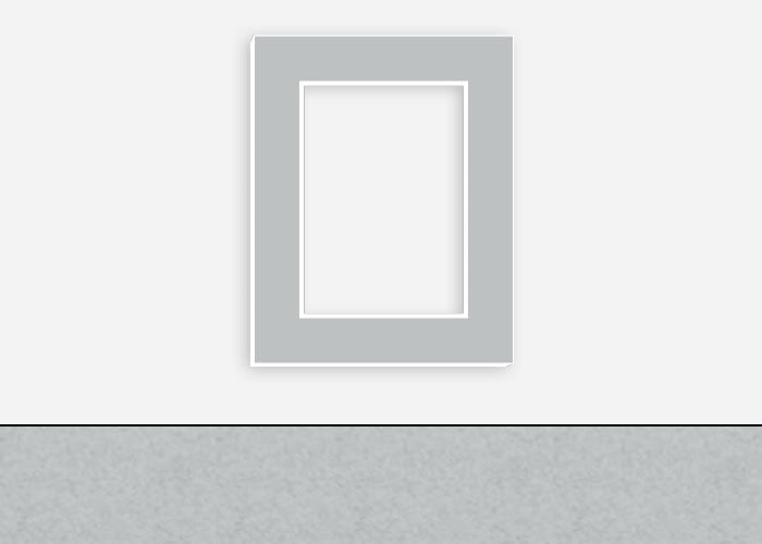 Custom Border Standard Mat 181: #PW5025 (Blue Stone)