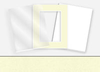 Custom Border Standard Mat 117: #PW5028 (Dusty Cream)