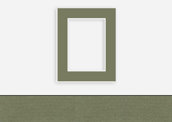 Custom Border Standard Mat 138: #PW5030 (Clover)