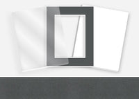 Standard Pkg 207: Glass, Foamboard, and Mat #PW5039 (Blue Heron) with 2 inch Border