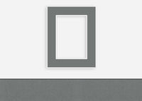 Custom Border Standard Mat 301: #PW5040 (London Grey)