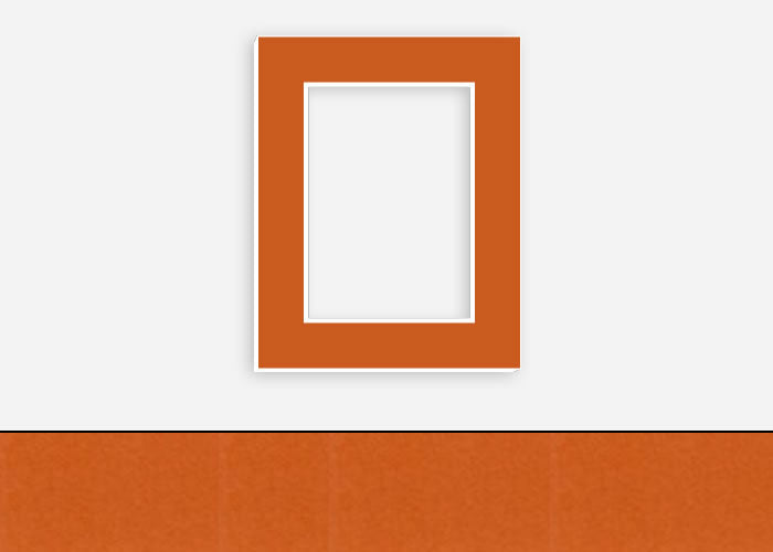 Custom Border Standard Mat 274: #PW5042 (Pumpkin) – Nation's Largest ...
