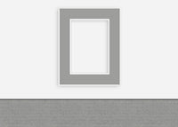 Custom Border Standard Mat 294: #PW5050 (Cloudy Grey)