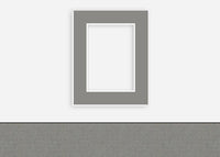 Custom Border Standard Mat 296: #PW5052 (Flint)