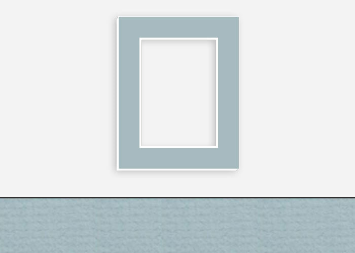 Custom Border Standard Mat 183: #PW508 (Bluejay)