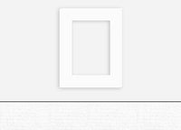 Custom Border Standard Mat 016: #PW510 (Winter White)