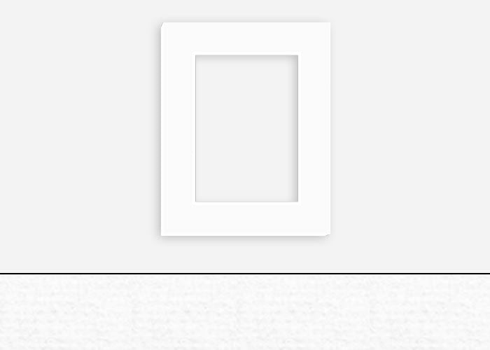 Custom Border Standard Mat 016: #PW510 (Winter White)