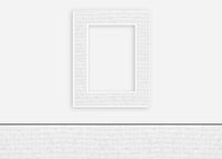 Custom Border Standard Mat 275: #PW511 (Silver White)