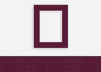 Custom Border Standard Mat 231: #PW512 (Burgandy)