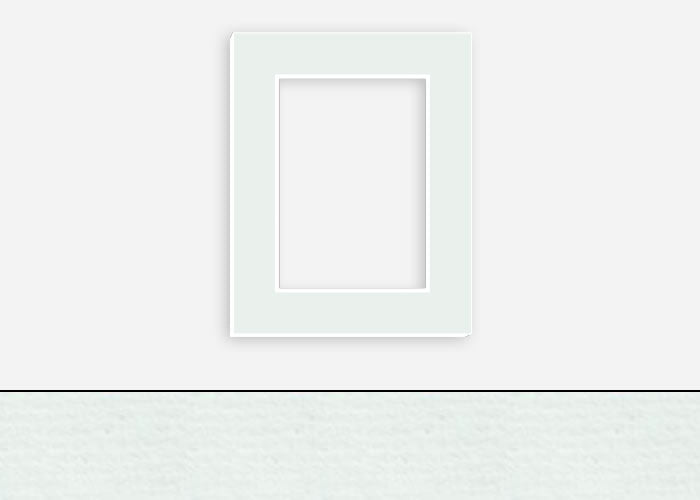 Custom Border Standard Mat 177: #PW517 (Cirrus)