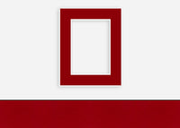 Custom Border Standard Mat 250: #PW520 (Crimson)