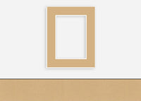 Custom Border Standard Mat 075: #PW526 (Tan)