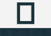 Custom Border Standard Mat 214: #PW527 (Sapphire)