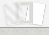 Standard Pkg 288: Glass, Foamboard, and Mat #PW529 (Jurassic) with 2 inch Border
