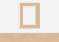 Custom Border Standard Mat 071: #PW532 (Flax)