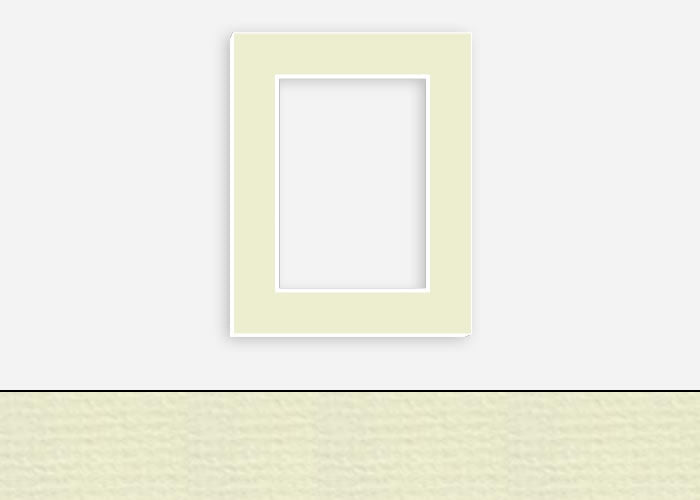 Custom Border Standard Mat 124: #PW538 (Haze)
