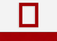 Custom Border Standard Mat 255: #PW547 (Ruby)