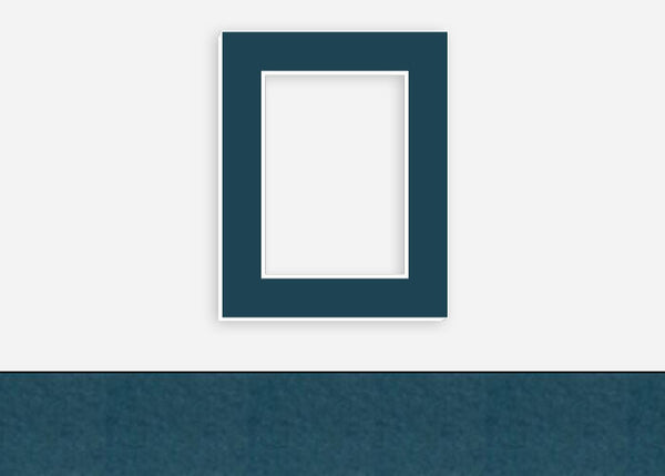 Custom Border Standard Mat 217: #PW550 (Georgian Blue) – Nation's ...