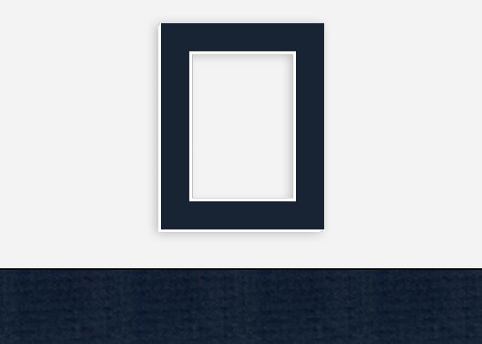 Custom Border Standard Mat 209: #PW568 (Blueberry)