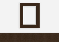 Custom Border Standard Mat 107: #PW580 (Beaver Brown)