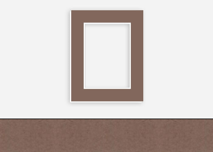 Custom Border Standard Mat 100: #PW583 (Bamboo)