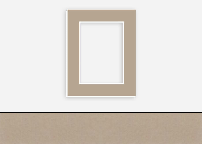 Custom Border Standard Mat 081: #PW584 (Canyon)