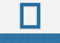 Custom Border Standard Mat 176: #PW591 (Riviera Blue)