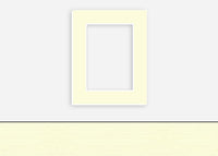 Custom Border Standard Mat 118: #PW595 (Ivory)