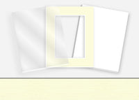 Standard Pkg 118: Acrylic, Foamboard, and Mat #PW595 (Ivory) with 2 inch Border