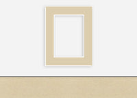 Custom Border Standard Mat 063: #PW598 (Wheat)