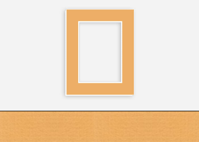 Custom Border Standard Mat 085: #PW611 (Dijon)