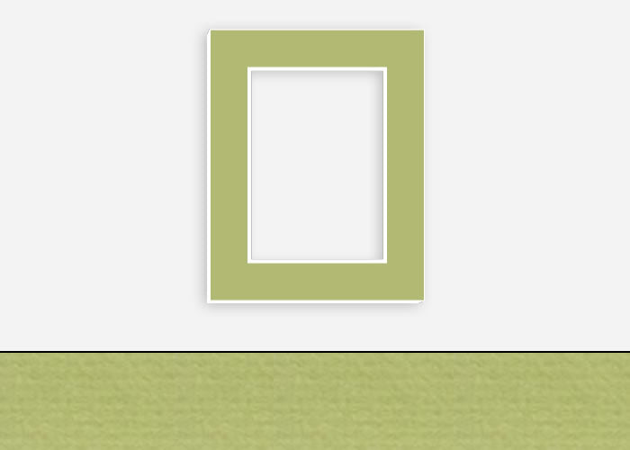 Custom Border Standard Mat 133: #PW617 (Thistle)