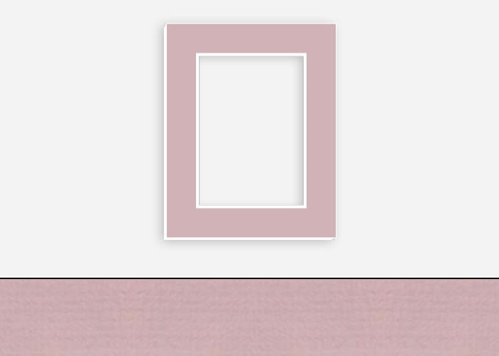 Custom Border Standard Mat 240: #PW633 (Lavender)