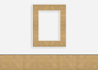 Custom Border Standard Mat 338: #PW782 (Light Gold)