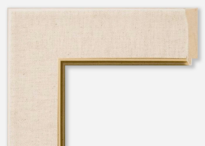 Pick & Mix Matted to Linear Wall Frame, Gold, Yellow, Sold by at Home